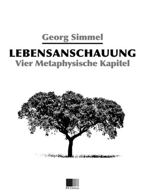 cover image of Lebensanschauung